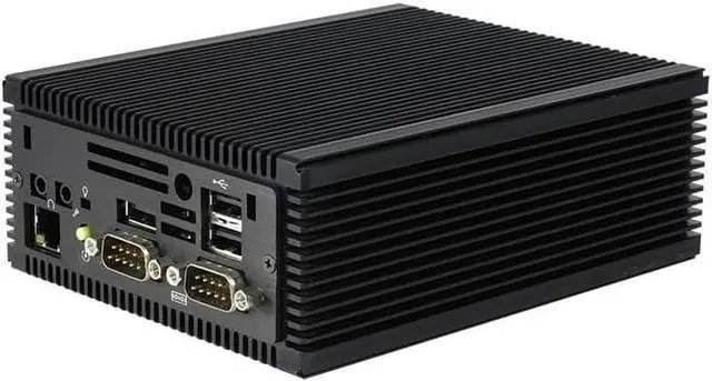 Main image of MP-FC1-CS1 Complete Fanless Mini PC, Celeron 2980U 1.6GHz, 4GB DDR3L, 512GB 2.5 Inch SATA SSD, DisplayPort, DVI-D, Gigabit Ethernet, 5 USB, 12V DC