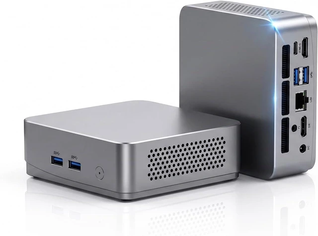Main image of Mini PC 16GB RAM 512GB SSD, AMD Ryzen 3550H(Up to 3.7 GHz) Mini Computers, 4K Display/HDMI+Type-C+2 x USB3.0+RJ45/Wi-Fi 6/BT 5.2 for Home/Business Mini Desktop Computer