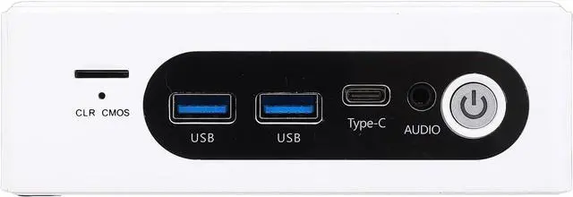 Alt view image 7 of 7 - Mini PC, Compact Desktop Computer with High Speed Card and Gigabit Network Port, 4 Core 4 Thread Processor, for Business Office, Smart Conference, and Commercial Display (US Plug)