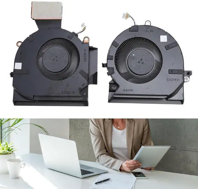 Alt view image 5 of 7 - Laptop CPU GPU Cooling Fan,for Omen 16 B 16 C Series,Turbo Charged Cooling,Efficient Heat Dissipation and Ensure Laptop Performance