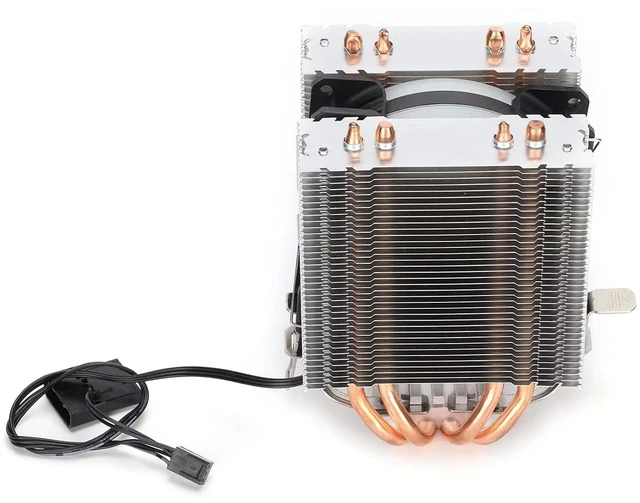 Main image of CPU Air Cooler CPU Cooling Fan Processor Cooler Heatsink Dual Tower 4 Heatpipes Silent PWM Fan 135mm Design with LED Light for 1150 1151 1155 1156 775 1366