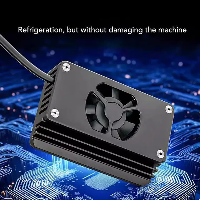 Alt view image 3 of 7 - Camera Cooling Fan for Rapid Heat Dissipation Silent Operation Easy Install for A7m3 A6400 A7R3 A7R4 Aluminum Alloy 1 Unit