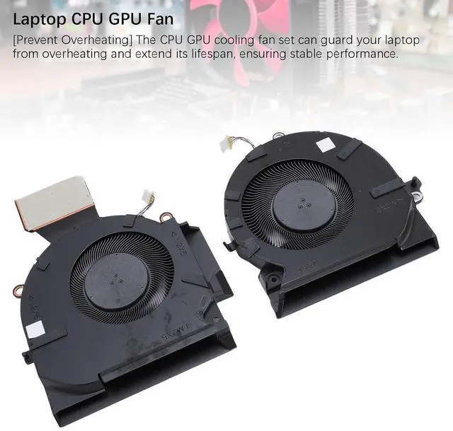Alt view image 2 of 7 - Laptop CPU GPU Cooling Fan,for Omen 16 B 16 C Series,Turbo Charged Cooling,Efficient Heat Dissipation and Ensure Laptop Performance