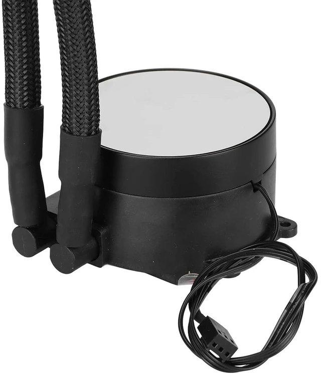Alt view image 5 of 7 - RGB Liquid CPU Cooler Efficient ARGB Fans Low Noise Cooling Fan for IntelAMD Platform ABSBrass 360mm