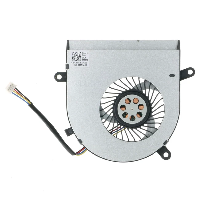 Alt view image 4 of 6 - 01TMP6 CPU Cooling Fan Replacement for Dell Inspiron AIO 24 3475 5400 5490 27 7700 7790 Inspiron AIO 22 3277 BSC0705HA-00 PVB070B05H-P01-AE