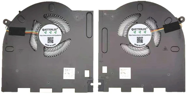 Main image of New Laptop CPU + GPU Cooling Fan for Dell Alienware M17 R3 M17R3 M17 R4 M17R4 P45E 2020 Model RTX Series 0H5TYJ 0CNV63 073TYJ 0RGT35 FM7H FM7J EG50061S1-1C010-S9A EG50061S1-C060-S9A DC12V Fan