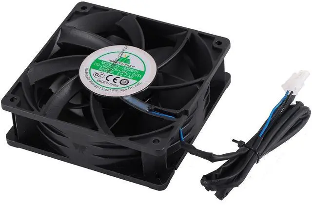 Alt view image 2 of 7 - XY-12038B2H EC-Fan 110V-240V 0.06A 12CM 120×120×38mm Cabinet EC Cooling Fan for XY-12038B2H High Air Volume Fan Cabinet Case Cooling Fan 50/60HZ