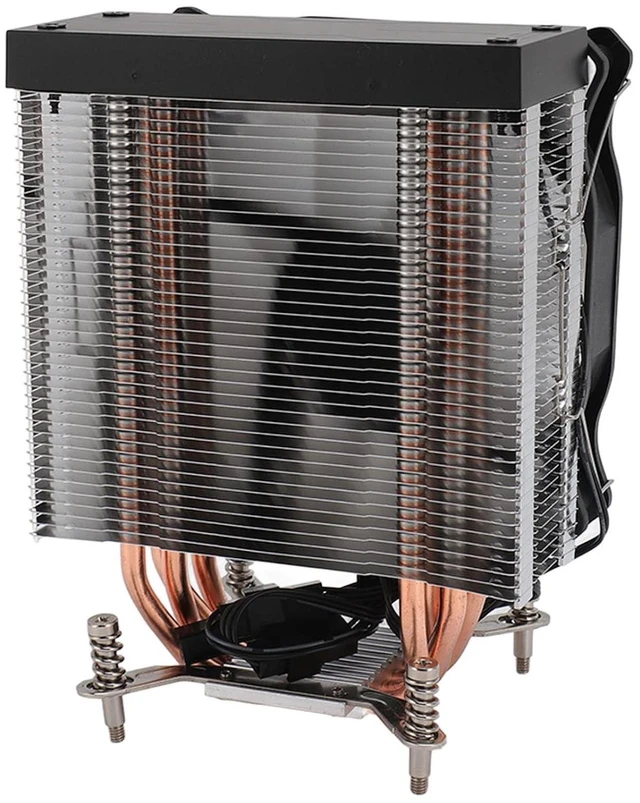 Alt view image 7 of 7 - Fabater CPU Cooling Fan, RGB CPU Cooler 3 Pin for Computer