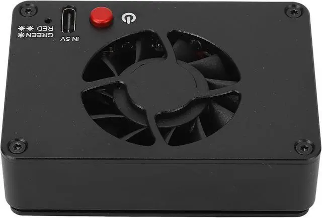 Alt view image 2 of 7 - Tbest Camera Cooling Fan Silent Rapid 2 Speed Adjustable External System for A7M4 ZVE1 A6700 R5 R6 XT4 Aluminum Alloy Lightweight