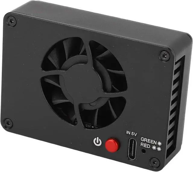 Alt view image 6 of 7 - Tbest Camera Cooling Fan Silent Rapid 2 Speed Adjustable External System for A7M4 ZVE1 A6700 R5 R6 XT4 Aluminum Alloy Lightweight