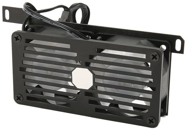 Alt view image 5 of 7 - Double 6025PWM Memory Cooling Fan, 1000 3000RPM, 5V 3Pin Aura Sync ARGB, Metal and ABS Material, for DDR DDR2 DDR3 DDR4 DDR5 Desktop Memory Modules, Efficient Heat Dissipation (Black)