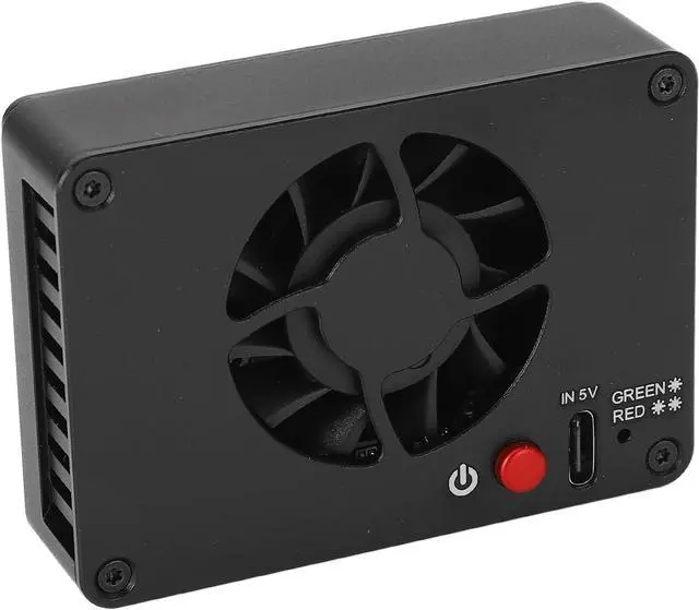 Alt view image 7 of 7 - Tbest Camera Cooling Fan Silent Rapid 2 Speed Adjustable External System for A7M4 ZVE1 A6700 R5 R6 XT4 Aluminum Alloy Lightweight