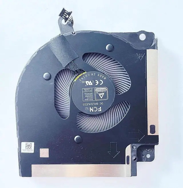 Alt view image 6 of 6 - CPU+GPU Cooling Fan Replacement for DELL Alienware X17 R1 X17R2 | X17R1 X17 R2 2021 Series DC12V 0.40A EG50061S1-1C050-S9A EG50061S1-1C040-S9A 0X63JW 09DNWT