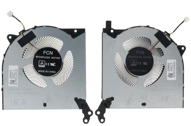 Main image of Replacement CPU+GPU Cooling Fan for Lenovo Legion 5 5I 15IMH05 15ARH Legion 5 5i 17 2020 Model DC28000FAF0 FM9H DC28000FBF1 FM9J 5F10S13917