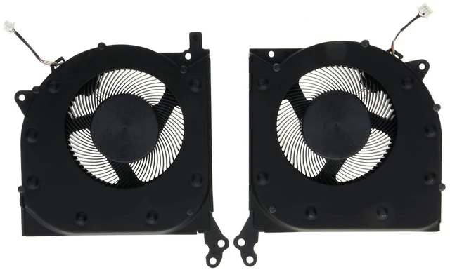 Alt view image 2 of 6 - Replacement CPU+GPU Cooling Fan for Lenovo Legion 5 5I 15IMH05 15ARH Legion 5 5i 17 2020 Model DC28000FAF0 FM9H DC28000FBF1 FM9J 5F10S13917