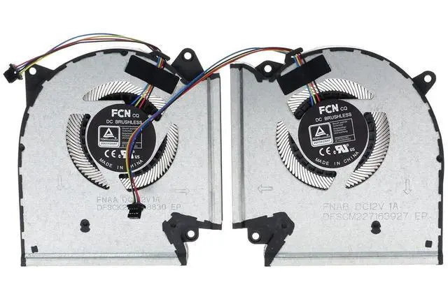 Main image of CPU GPU Cooling Fan for Asus ROG Strix G533Q G513QR G713QR G733QS 12V 1A FNAA 13NR0540P02011 DFSCK22D058830 FNAB 13NR0540P01011 DFSCM227163927