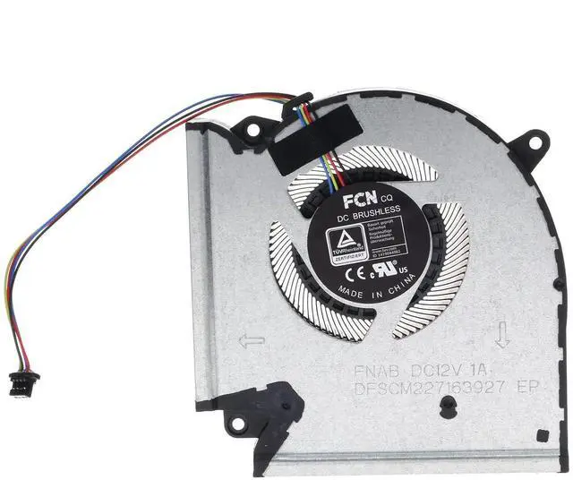 Alt view image 5 of 6 - CPU GPU Cooling Fan for Asus ROG Strix G533Q G513QR G713QR G733QS 12V 1A FNAA 13NR0540P02011 DFSCK22D058830 FNAB 13NR0540P01011 DFSCM227163927