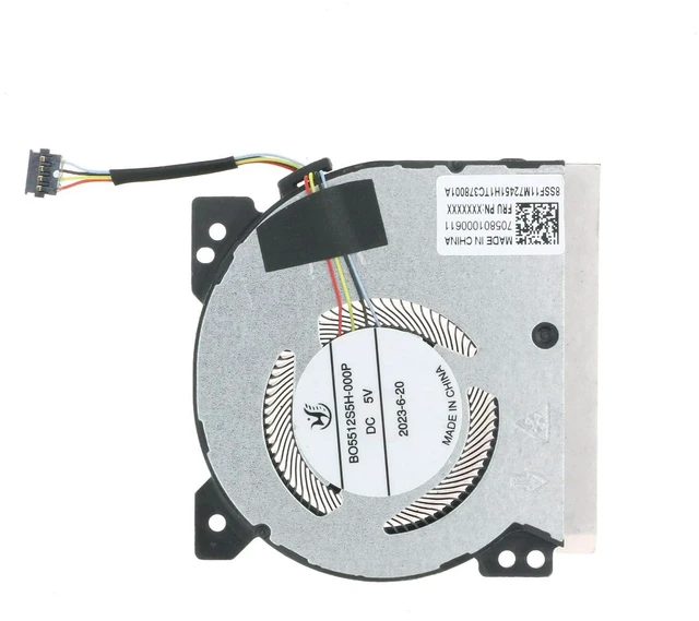 Alt view image 3 of 4 - Replacement CPU Cooling Fan for Lenovo Legion Go 8APU1 5F10S14134 BO5512S5H-000P B5012ASHNF2300TR