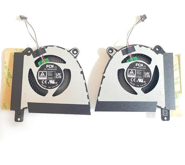 Alt view image 2 of 6 - CPU+GPU Cooling Fan for ASUS Rog Zephyrus G14 2022 GA402R GA402K GA402RJ 5V | GA402RK GA402RK-G14.R96800 Series DFS5L32G064867 FP50 DFS5L32G164867 FP3F