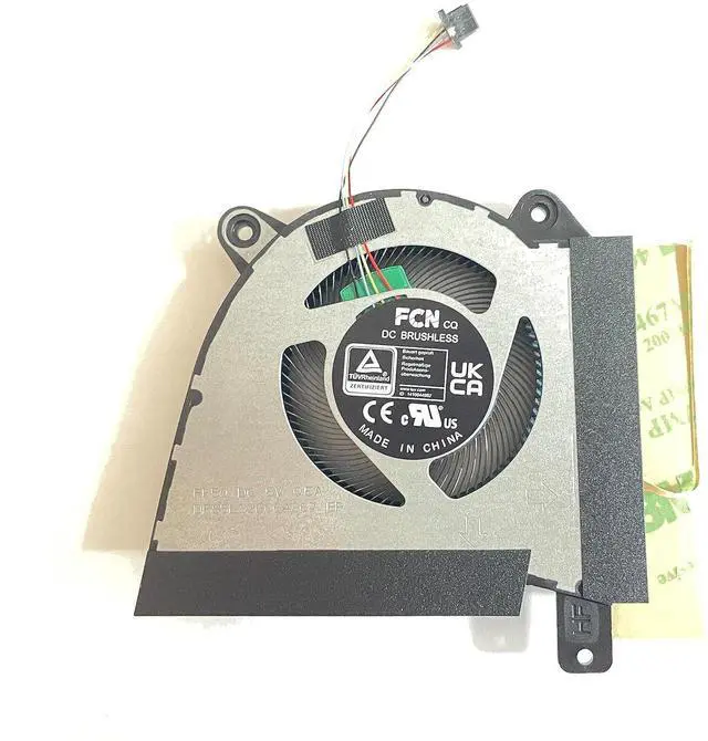 Alt view image 5 of 6 - CPU+GPU Cooling Fan for ASUS Rog Zephyrus G14 2022 GA402R GA402K GA402RJ 5V | GA402RK GA402RK-G14.R96800 Series DFS5L32G064867 FP50 DFS5L32G164867 FP3F