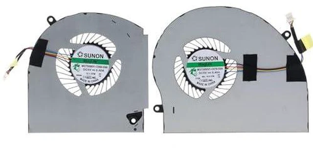 Main image of CPU & GPU Cooling Fan Replacement for Dell Alienware 17 R4 17 R5 P31E ALW17C MG75090V1-C060-S9A MG75090V1-C070-S9A 4RFW1