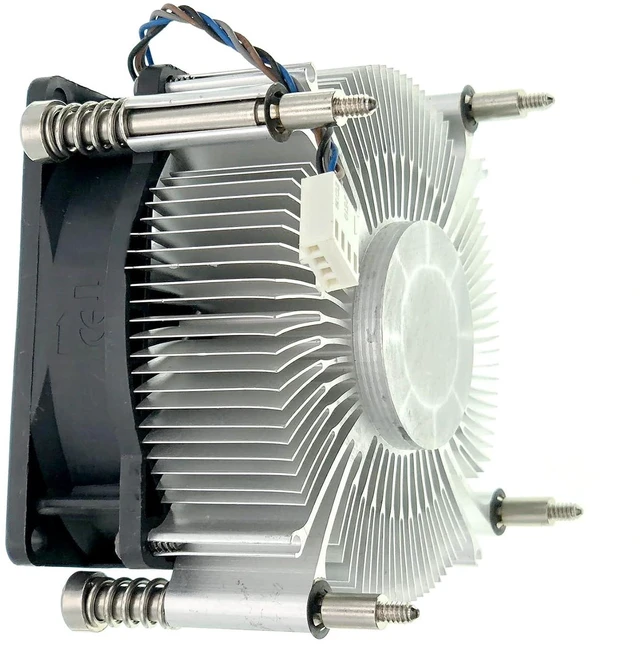 Alt view image 3 of 7 - New Desktop CPU Heatsink with cooling Fan for HP EliteDesk 705 800 600 G2 SFF Series 810285-001 804057-001 4-pin 4-wire