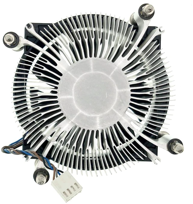Alt view image 6 of 7 - New Desktop CPU Heatsink with cooling Fan for HP EliteDesk 705 800 600 G2 SFF Series 810285-001 804057-001 4-pin 4-wire