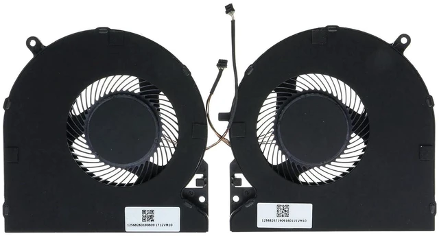 Alt view image 2 of 6 - Replacement CPU&GPU Cooling Fan for Razer Blade 15 RZ09-02886 RZ09-0288 RZ09-0301 RZ09-03018E52 RZ09-03017EM2 Blade 15 Advanced RZ09-0330 Model 2020 FNDY FNDX RZ09-0367 2021 DFS5K123043635