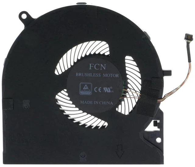 Alt view image 3 of 6 - Replacement CPU&GPU Cooling Fan for Razer Blade 15 RZ09-02886 RZ09-0288 RZ09-0301 RZ09-03018E52 RZ09-03017EM2 Blade 15 Advanced RZ09-0330 Model 2020 FNDY FNDX RZ09-0367 2021 DFS5K123043635