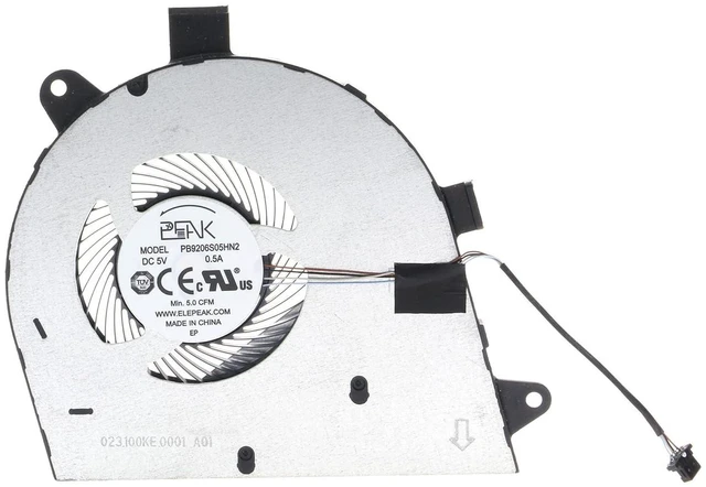 Main image of 0DXCY2 CPU Cooling Fan Replacement for DELL INSPIRON 17 7706 I7706 2-in-1 P98F PB9206S05HN2 X997J 0F4C68