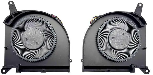 Alt view image 2 of 7 - BestParts New Genuine CPU+GPU Cooling Fan Replacement for Gigabyte AERO 15 OLED (Intel 9th Gen), for AERO 15 (15S) OLED WA NA SA XA YA, P/N: RP75XA, PLB07010S12HH (Not OLED Version)