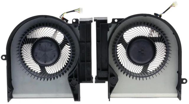 Alt view image 2 of 6 - Replacement CPU&GPU Cooling Fan for DELL Alienware Area 51M R1 R2 Upgrade RTX 2060 BSM1012MD 05C68F 05CC81 067X3P 0WJYP4