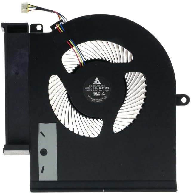 Alt view image 4 of 6 - Replacement CPU&GPU Cooling Fan for DELL Alienware Area 51M R1 R2 Upgrade RTX 2060 BSM1012MD 05C68F 05CC81 067X3P 0WJYP4