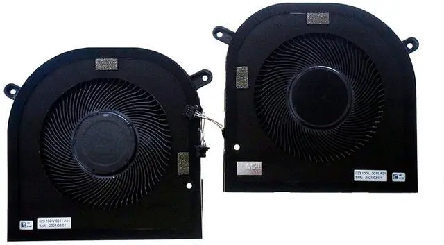Alt view image 2 of 3 - New CPU and GPU Cooling Fan for Dell XPS 17 9700 9710 Precision 5750 RTX 2060 2020 Series Integrated Graphics Fans EG50060S1-C501-S9A EG50060S1-C511-S9A