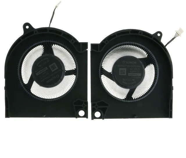 Alt view image 2 of 6 - CPU&GPU Cooling Fan Replacement for Dell G16 7630 7635 EG75071S1-C270-S9A EG75071S1-C260-S9A 5K230504LV 5K2305451X DC 12V