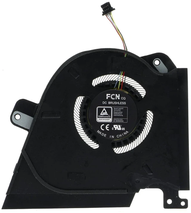 Alt view image 4 of 6 - Replacement CPU&GPU Cooling Fan for ASUS ROG Zephyrus Duo 15 SE GX551 GX551QS GX551QM GA551QS GX551QR FN85 13NR04N0P03011 FN86 13NR04N0P02011 12V