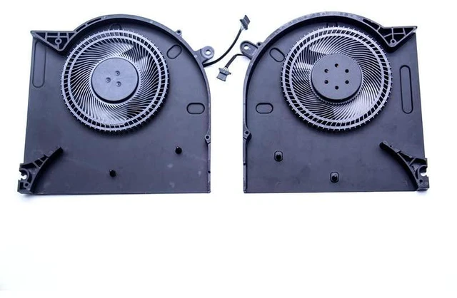 Alt view image 4 of 5 - BDWZNLA Replacement CPU and GPU Cooling Fan for Dell Alienware M17 R3 R4 0H5TYJ 0CNV63 DC28000ROSL EG50061S1-1C010-S9A K13087 DC28000RNSL EG50061S1-C060-S9A K13089 DFS240012BK0T DFSCK324162A2K 12V