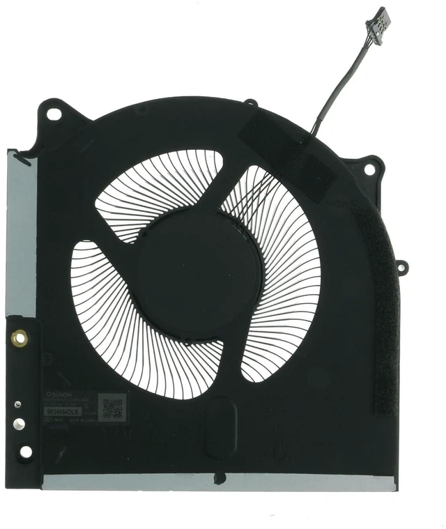 Alt view image 3 of 6 - CPU+GPU Cooling Fan Replacement for Dell Alienware M17 R5 2022 Year MG75091V1-C080-S9A MG75091V1-C090-S9A 5K24054NA4 5K24054OLR DC 12V