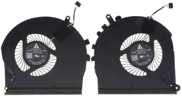 Main image of CPU GPU Cooling Fan for HP Gaming Pavilion 17-CD TPN-C142 L56873-001 ND85C15-18K15 ND85C14-18K14