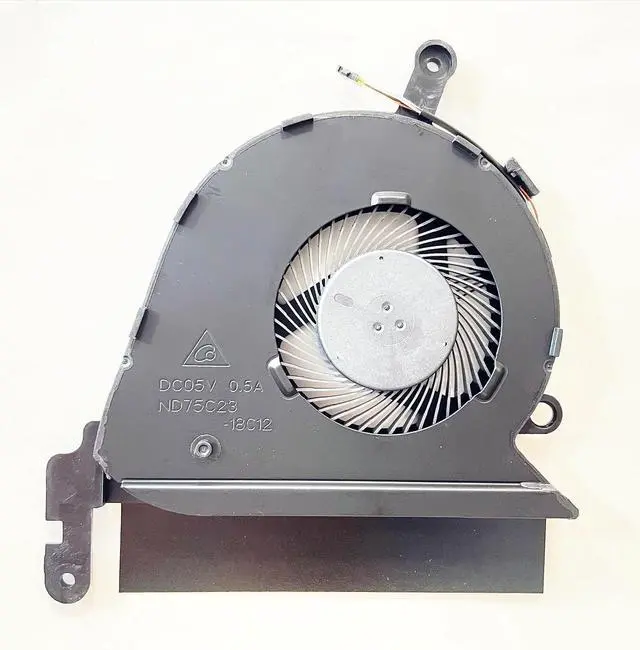 Alt view image 4 of 6 - CPU+GPU Cooling Fan for HP Spectre X360 15-DF 15T-DF000 15-DF0008CA DC5V | 15-DF0013DX 15-DF0033DX 15-DF0043DX 15-DF0068NR ND75C23-18C11 ND75C23-18C12 L41482-001 L41483-001