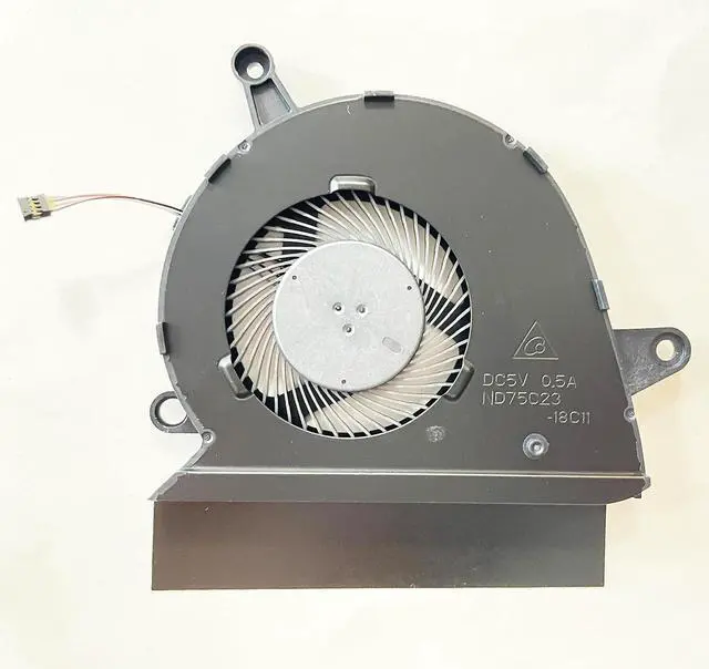 Alt view image 6 of 6 - CPU+GPU Cooling Fan for HP Spectre X360 15-DF 15T-DF000 15-DF0008CA DC5V | 15-DF0013DX 15-DF0033DX 15-DF0043DX 15-DF0068NR ND75C23-18C11 ND75C23-18C12 L41482-001 L41483-001