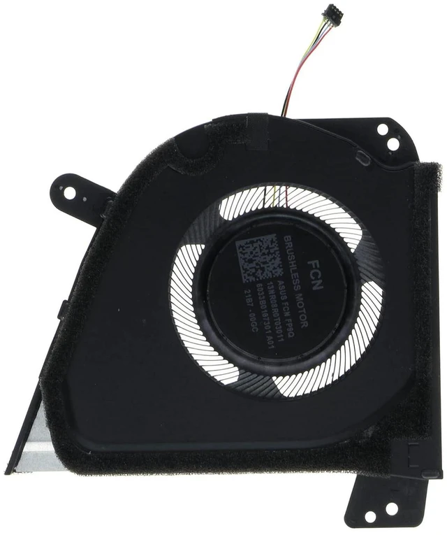 Alt view image 6 of 6 - Replacement CPU & GPU Cooling Fan for ASUS ROG Zephyrus M16 (2022) GU603Z GU603ZX FP9R 13NR08R0T02011 FP9Q 13NR08R0T03011