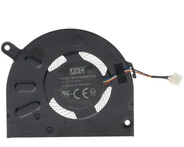 Alt view image 4 of 4 - 5F11B22383 CPU Cooling Fan Replacement for Lenovo Yoga 6 13ARE05 13ALC6 82ND0009US 2-in-1 DC28000T5V0 5H41B22396