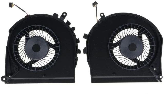 Alt view image 2 of 6 - CPU GPU Cooling Fan for HP Gaming Pavilion 17-CD TPN-C142 L56873-001 ND85C15-18K15 ND85C14-18K14
