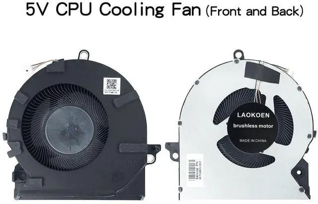 Alt view image 6 of 7 - New Cooling Fans for HP OMEN 16-b 16-c RTX3050 3050Ti Series DC5V Fan 16-c0001dx TPN-Q265 Q267 M75483-001 M75485-001 EG750070S1-C680-S9A EG750070S1-C690-S9A,(NOT for RTX3060 RTX3070 DC12V Fan)