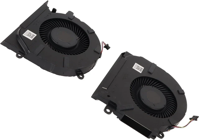 Alt view image 6 of 7 - Laptop Cooling Fan for OMEN 15 EK TPN Q236 Fans Cooler Radiator M04216 001 ND8CC02 19j22 19j23, CPU GPU Cooler for M04215 001 ND8CC03 19C23 Laptop (CPU GPU)