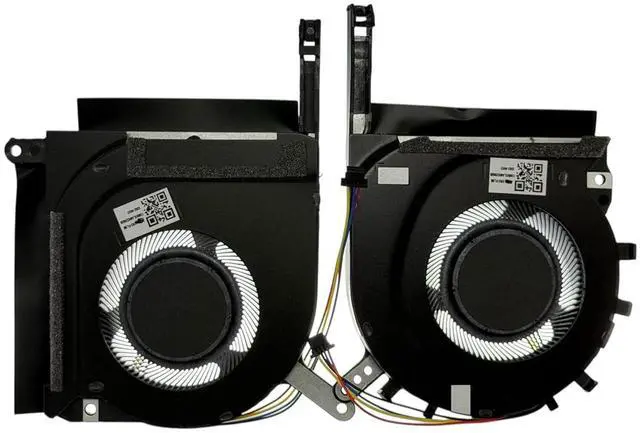 Alt view image 4 of 6 - CPU+GPU Cooling Fan for Asus 13NR0600T05011, 13NR0600T04011, 13NR0750T01011, DFS5K22B056738, DFS5K2211533718 / DQ5D577E009, DQ5D577E010, TUF Gaming F15 FX506HC, FX506HCB, FX506HE, FX506HEB, FX506HF