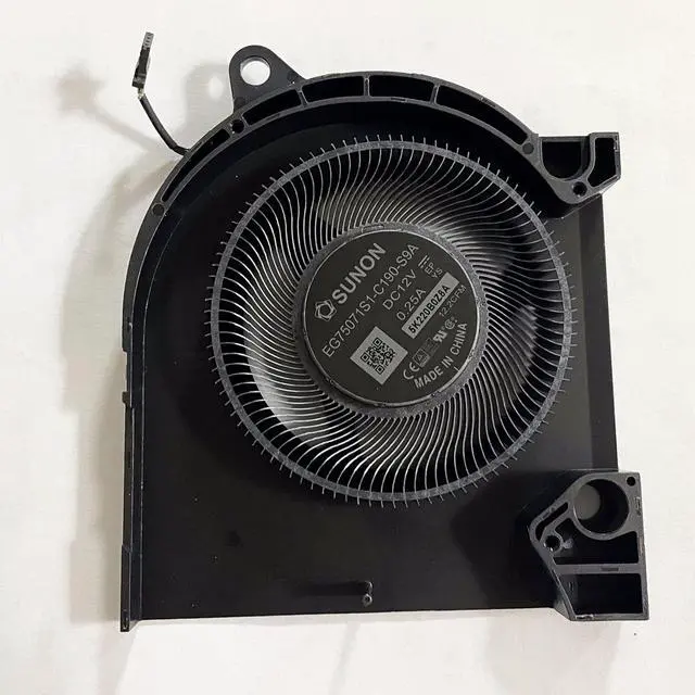 Alt view image 6 of 6 - Replacement CPU+GPU Cooling Fan for Dell G15 5520 2022 RTX3070 12V 1A Series DFSCK22115181T EG75071S1-C190-S9A FNCV DFSCK22105182Q EG75071S1-C180-S9A FNCW