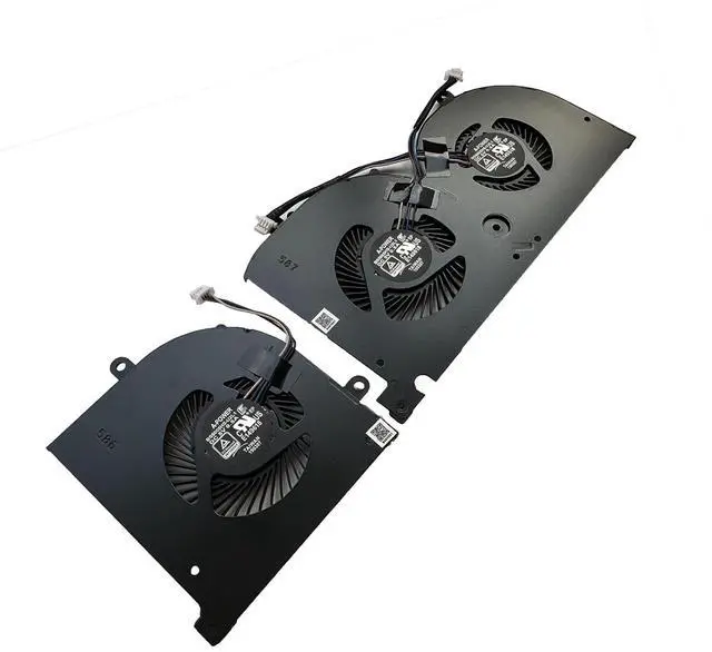 Alt view image 4 of 6 - Laptop Replacement CPU+GPU Cooling Fan for MSI Stealth GS75 WS75 MS-17G1 MS-17G2 P75 9SE 9SF 9SG