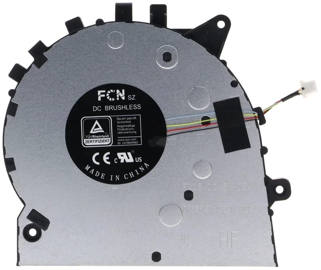 Main image of CPU Cooling Fan Computer Cooler for Lenovo Yoga 7i 15ITL5 82BJ 5H40S20147 5H40S20148 DFS5K12114262N FN05
